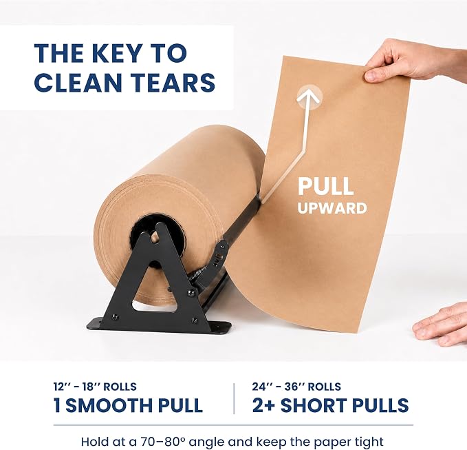 DIY Crew 24 Inch Paper Roll Dispenser and Cutter - Image 4