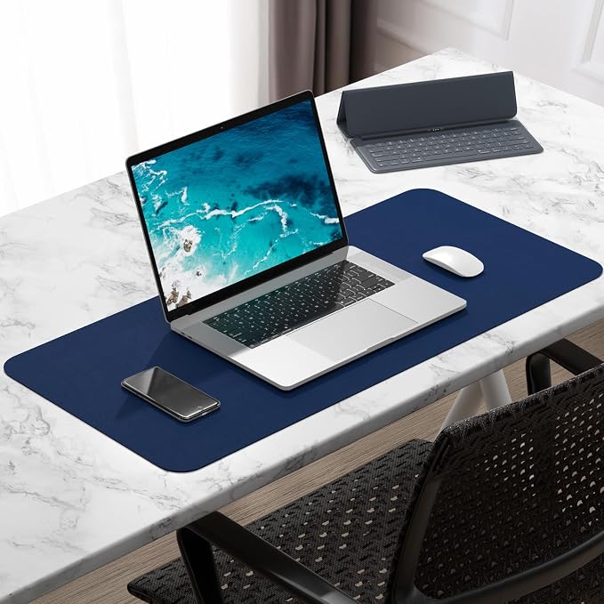 Hsurbtra Desk Pad, XL Extended Mouse Pad, Waterproof Desktop Blotter Protector - Image 7