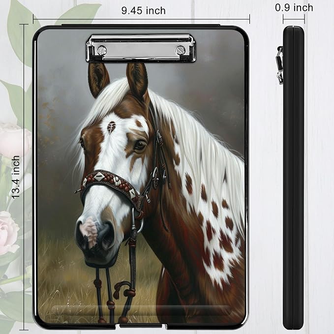 A4 Clipboard with Storage Pen Holder, Clipboards Organizer Nursing Clipboard - Image 4