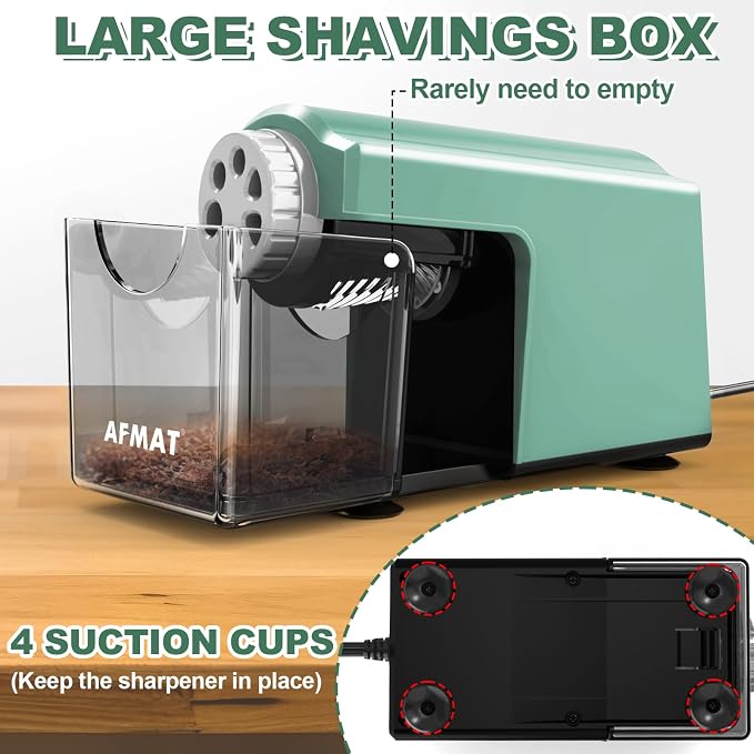 AFMAT Electric Pencil Sharpener - Image 6