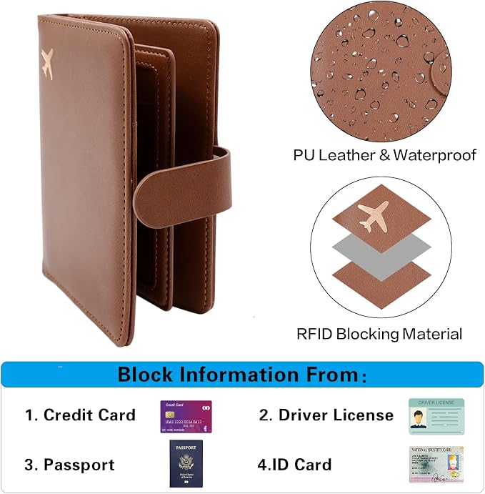 Melsbrinna Rfid Passport Holder - Image 4