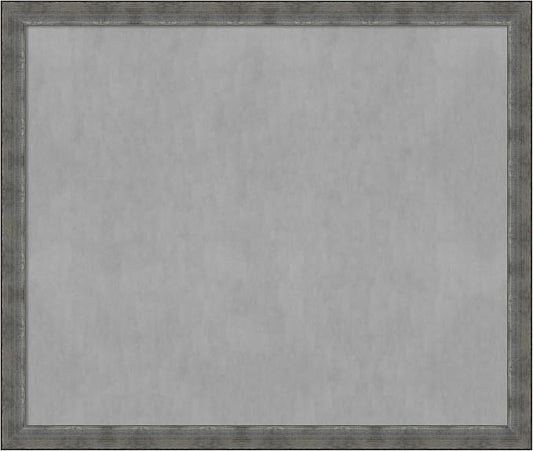Amanti Art Silver Framed Magnetic Board 44x52 Oversize Vision Board by AmantiArt