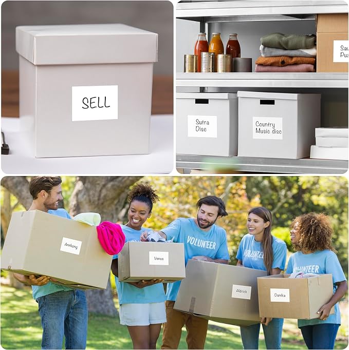 160 Pcs Removable Labels for Storage Bins - Image 3