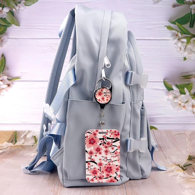 Aesthetic Flower ID Badge Holder - Image 4