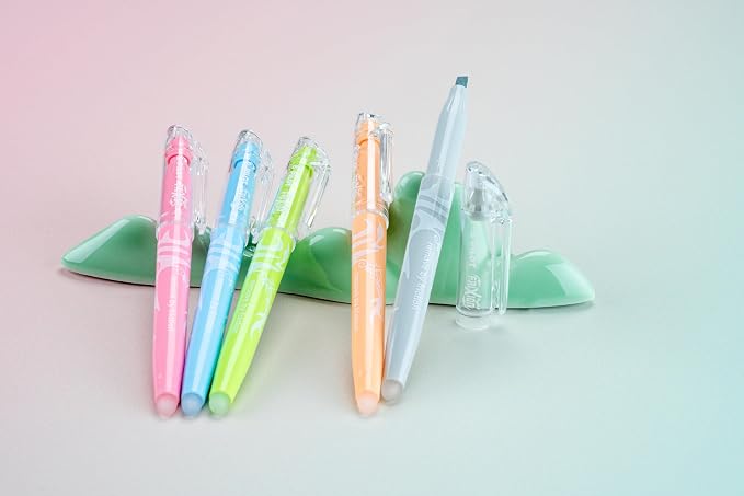 Pilot FriXion Light Pastel Erasable Highlighters, Chisel Tip, Journaling - Image 5