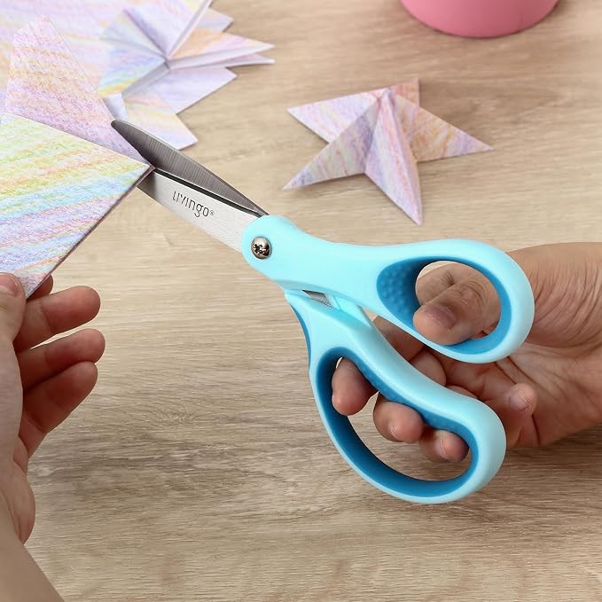 LIVINGO Kids Scissors for Ages 8-11 - Image 5