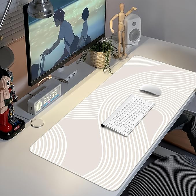 iCasso Big Desk Pad, XXL Extended Gaming Mouse Pad, Large Mouse Pad - Image 7