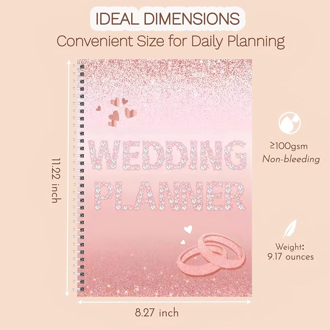 Wedding Planner Book Organizer: 12-Month Checklist - Image 7