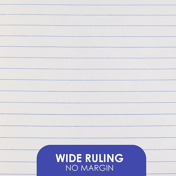 BAZIC PRODUCTS Manila Cover Composition Notebook, Wide-Ruled, 20 Ct | 20 - Image 3