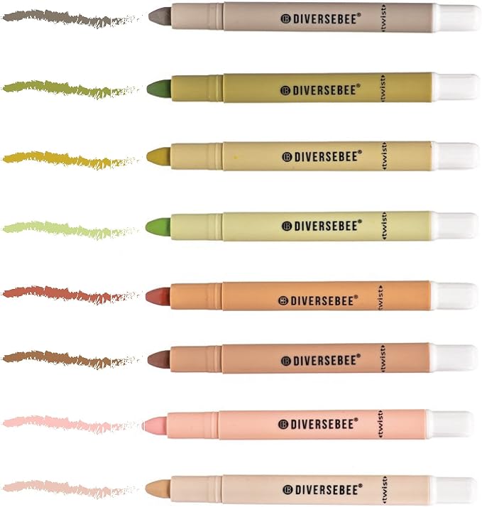 DIVERSEBEE Bible Highlighters and Pens No Bleed, 8 Pack Assorted Colors Gel - Image 2