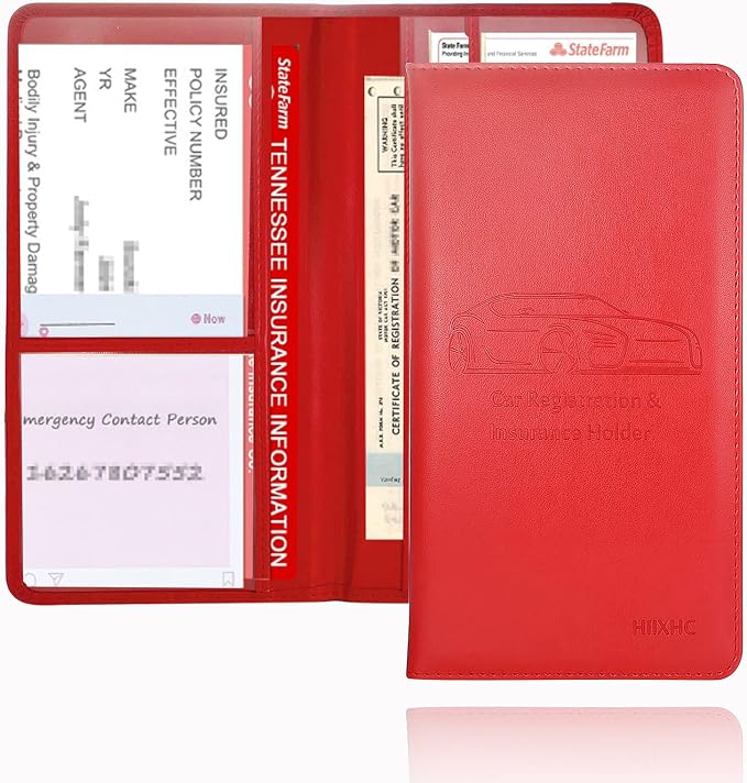 Car Registration and Insurance Card Holder by HIIXHC