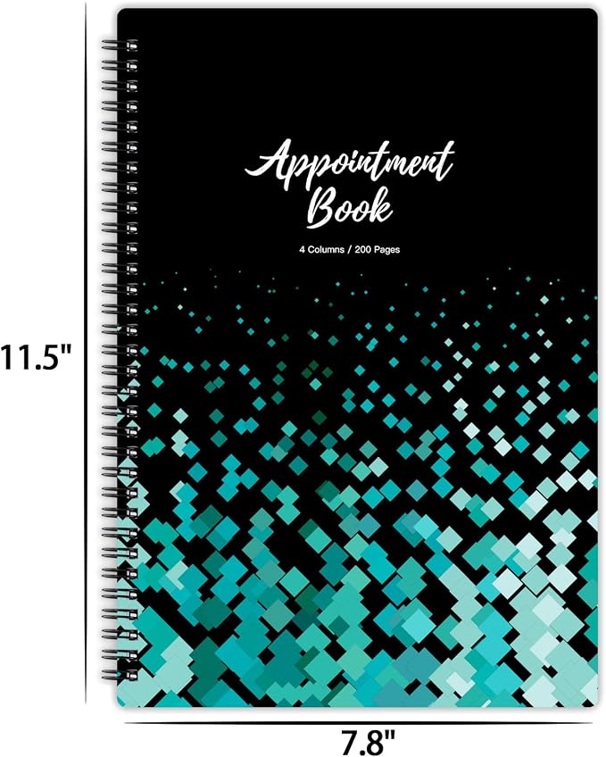 Appointment Book – Undated Salon Appointment Book, Daily＆Hourly Schedule Book - Image 9