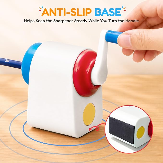 M&G Manual Pencil Sharpener, Hand Crank Pencil Sharpener - Image 6