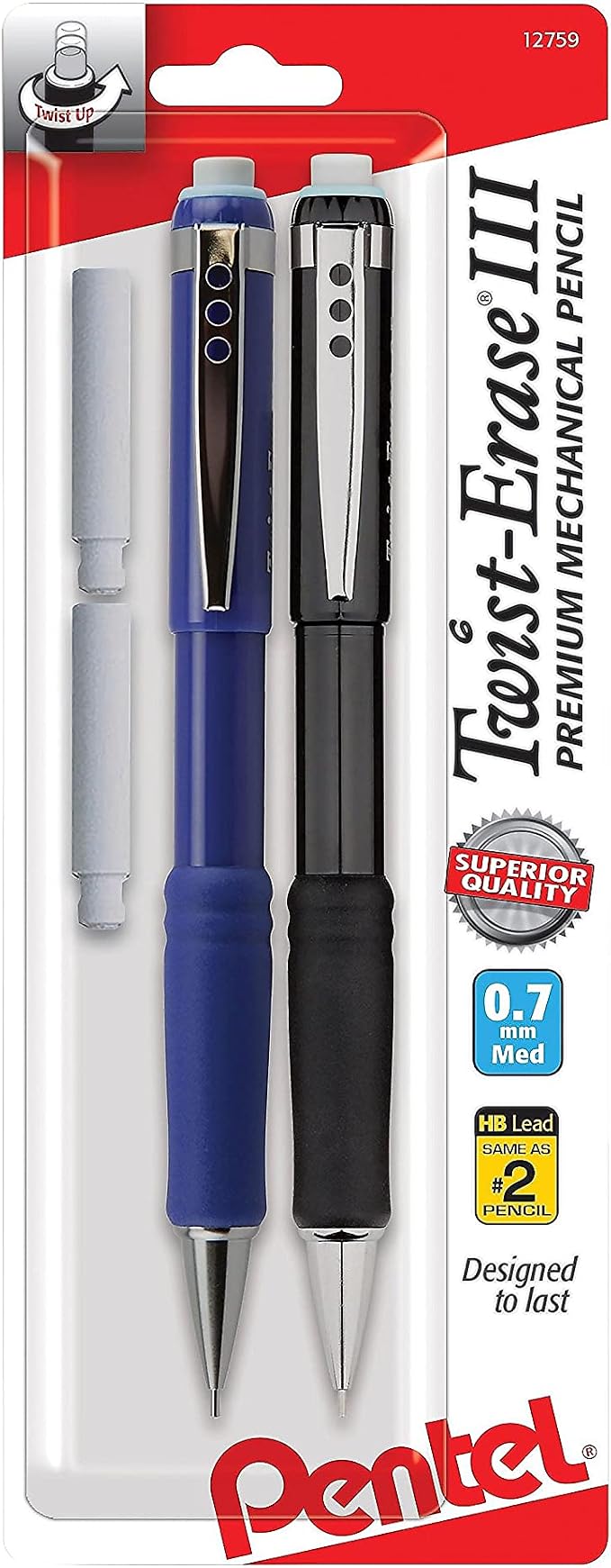 Pentel Twist-Erase III Mechanical Pencil - Image 2