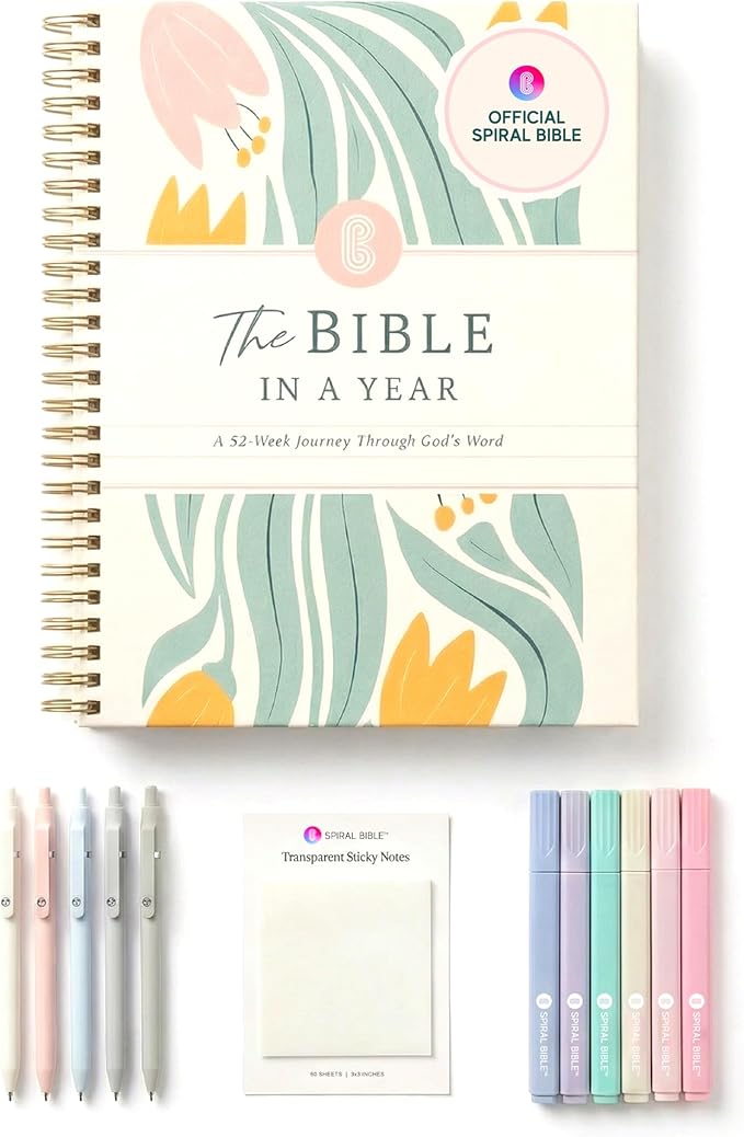 Official Spiral Bible™ Bible in a Year Essentials Bundle Hardcover | 365-Day by SpiralBible