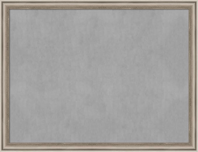 Amanti Art Silver Framed Magnetic Board 20x26 Medium Vision Board by AmantiArt