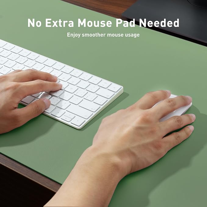 Aothia Faux Leather Desk Mat - Image 4