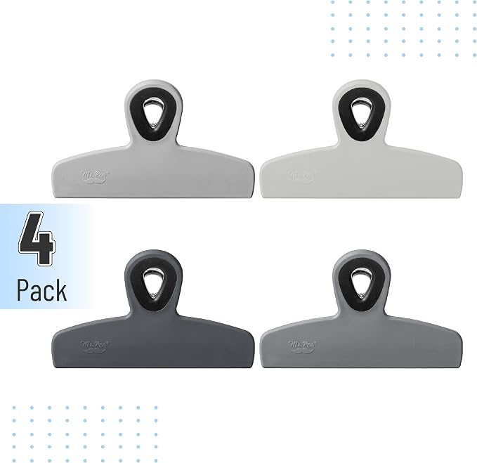 Mr. Pen- Magnetic Bag Clips, 4 Pack, Durable Plastic - Image 2