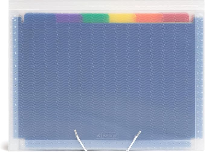 Smead Desktop Poly Expanding File Folder Organizer, Accordion File, Paper - Image 8