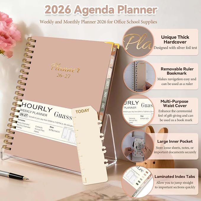 2026-2027 Academic Planner, Weekly & Monthly Appointment Book from Jul. 2026 - Image 7