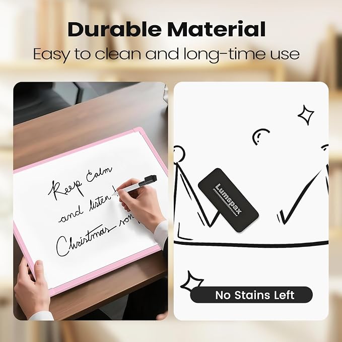 Pink Frame Small Dry Erase Board - Image 6