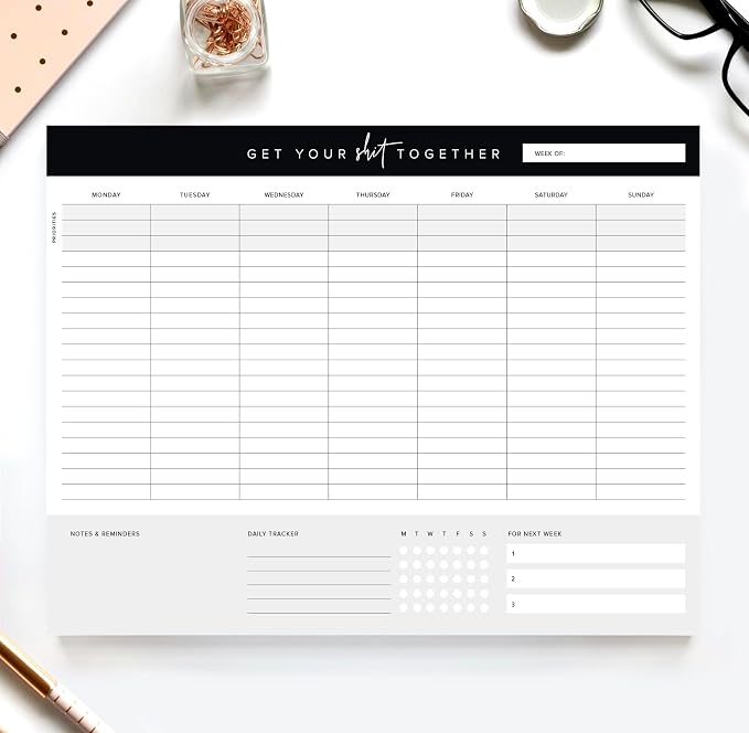 Get Your Stuff Together Weekly Work Planner - Image 2