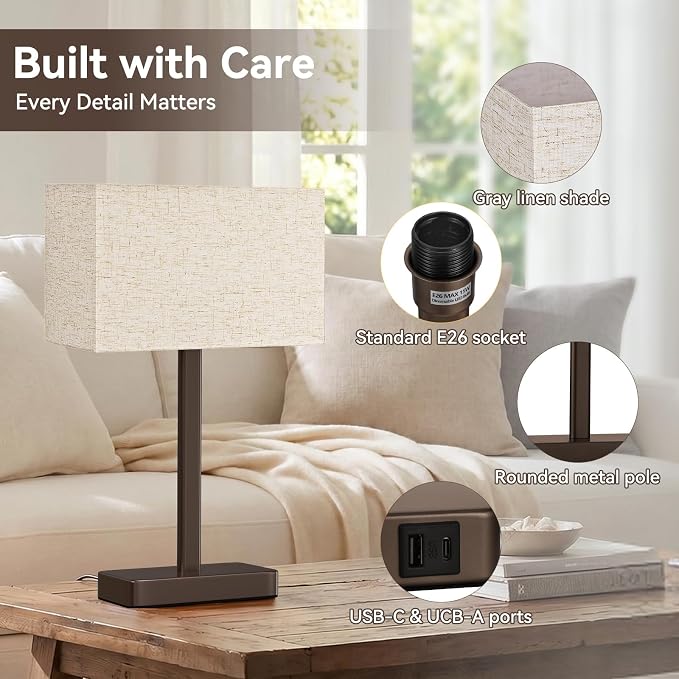 Hong-in Touch Lamps for Bedroom - Image 7