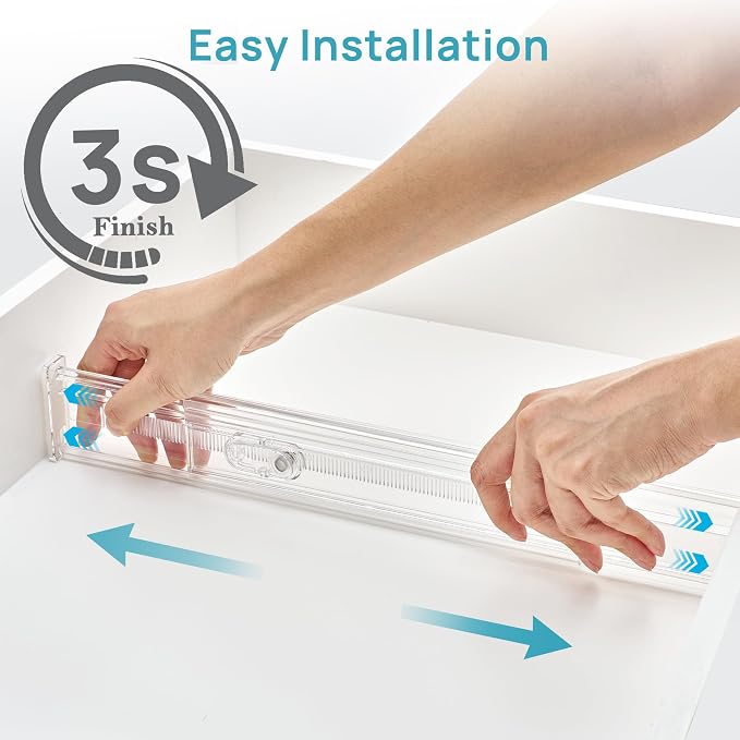 Vtopmart 8 Pack 2.36" Short Upgrade Drawer Dividers - Image 5