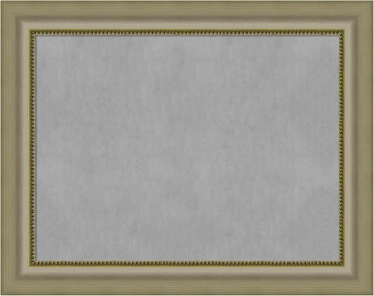 Amanti Art Silver Framed Magnetic Board 23x29 Medium Vision Board by AmantiArt
