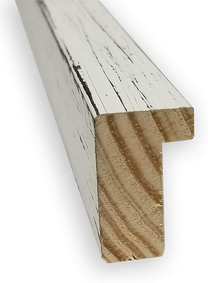 Amanti Art Natural Cork Board for Wall, 25x49 Vision Board with White Frame, Oversize Corkboard Office Decor for Home Organization, Cottage Corkboard Pinboard to Display Items for Home Organization-DeskLoop Office