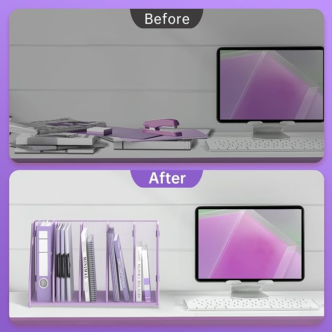 SUPEASY Binder Organizer, Magazine File Holder - Image 5