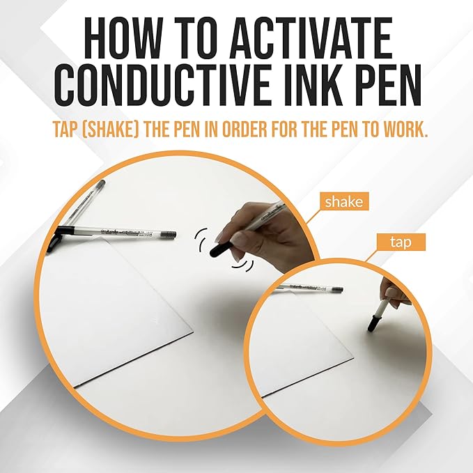 Circuit Scribe Conductive Ink Pen: Draw Circuits Instantly-DeskLoop Office