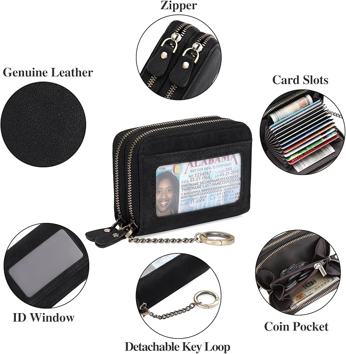 GOIACII Small Genuine Leather Wallet - Image 6