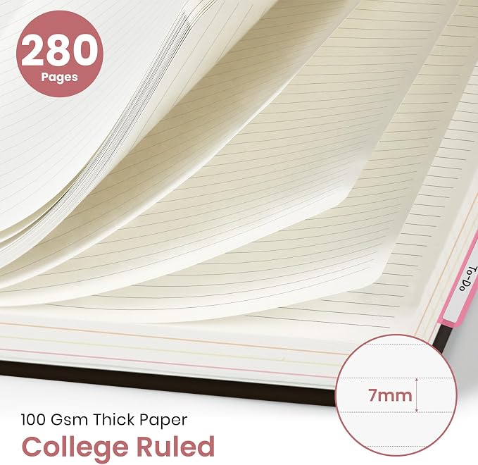 Large Spiral Lined Notebooks for Work - Image 2
