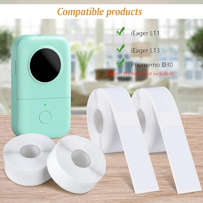 6 Rolls Label Maker Tapes for Phomemo D30 - Image 4