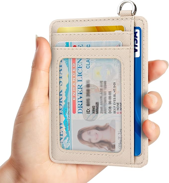 Slim Minimalist Front Pocket Wallet, RFID Blocking Credit Card Holder Wallet - Image 3