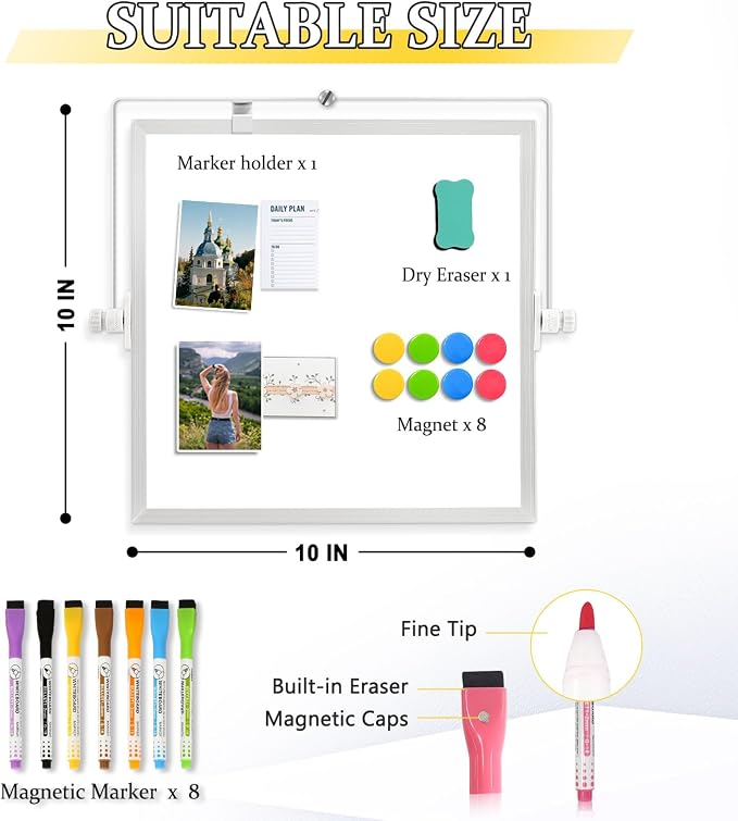Double-Sided Magnetic White Board - Image 3