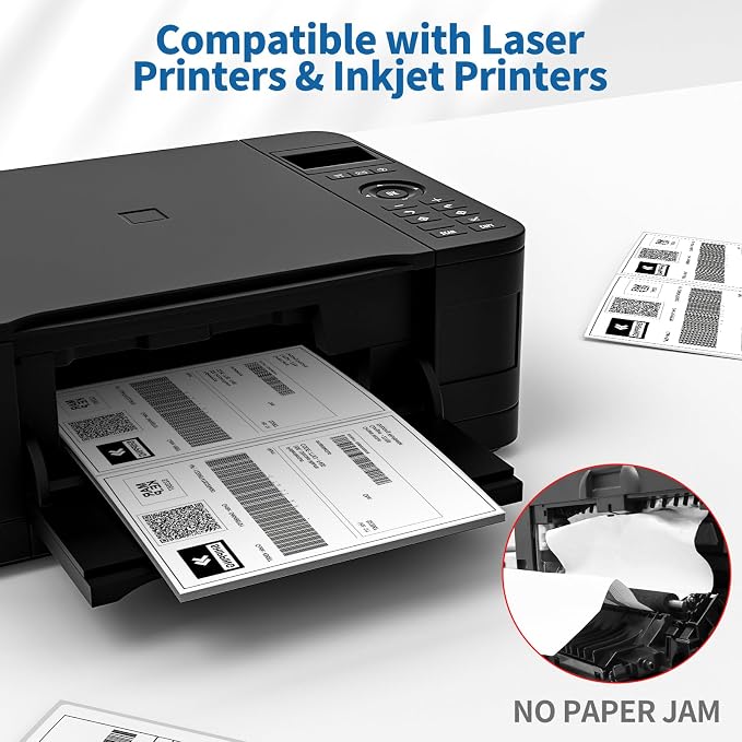 Half Sheet Shipping Labels - Image 4