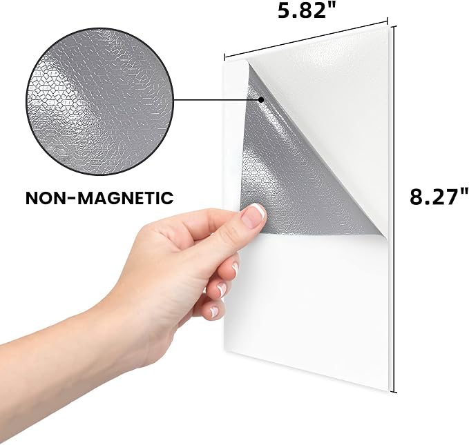 Dry Erase Board Sticker- Whiteboard Stickers-5.82''x8.27'' Removable Dry Erase - Image 2