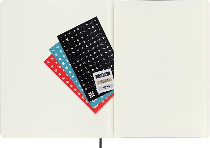 Moleskine 2024 Weekly Planner, Extra Large, Soft Cover - Image 6