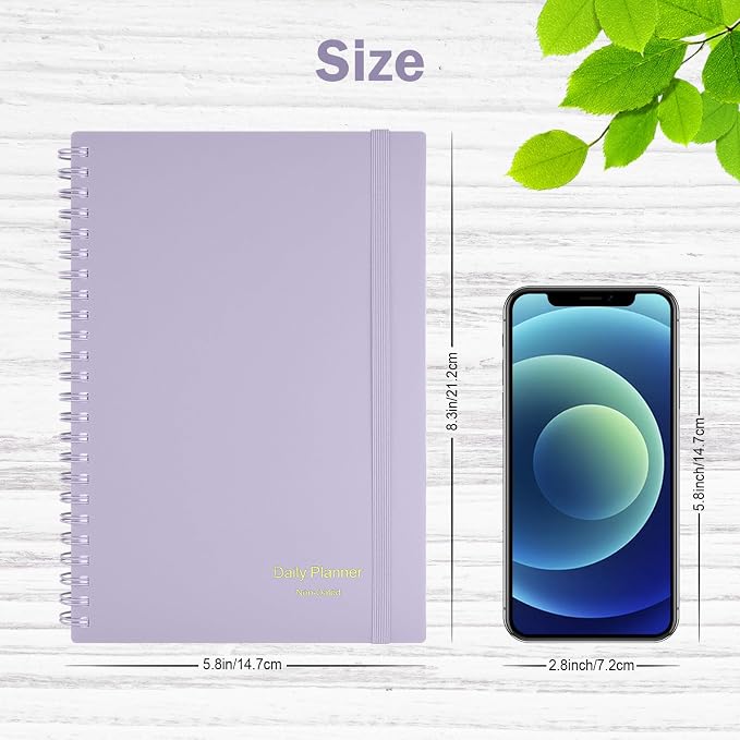 Asten Daily Planner Notebook, Undated To Do List - Image 3