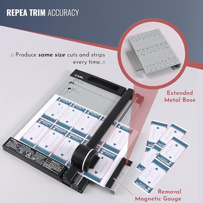 CARL Professional Rotary Paper Cutter - Image 5