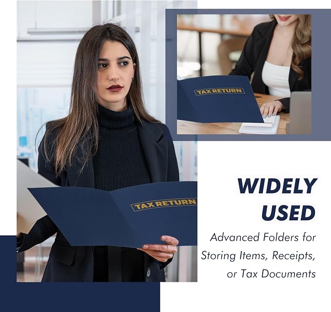 50 Pcs Tax Return Folders Bulk - Image 4