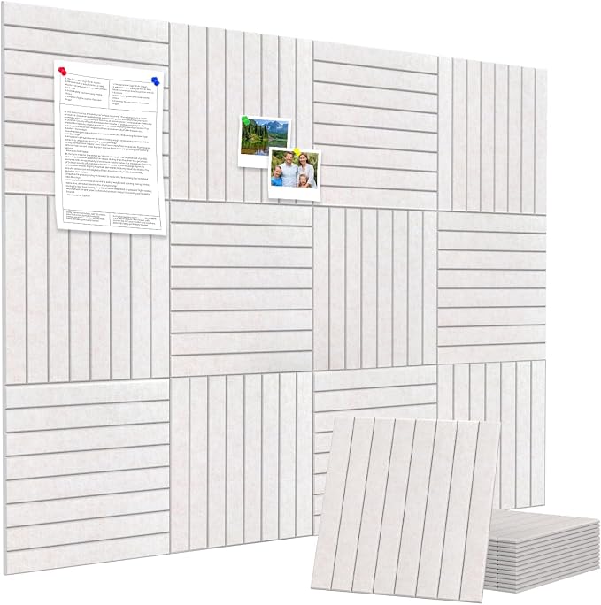 Large Cork Board Alternative 48” X 36” Felt Bulletin Board Tiles, by Hrrtyueg