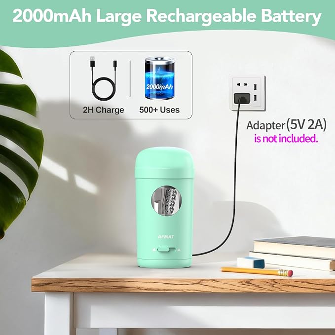 AFMAT Electric Pencil Sharpener, Fully Automatic Pencil Sharpener - Image 5
