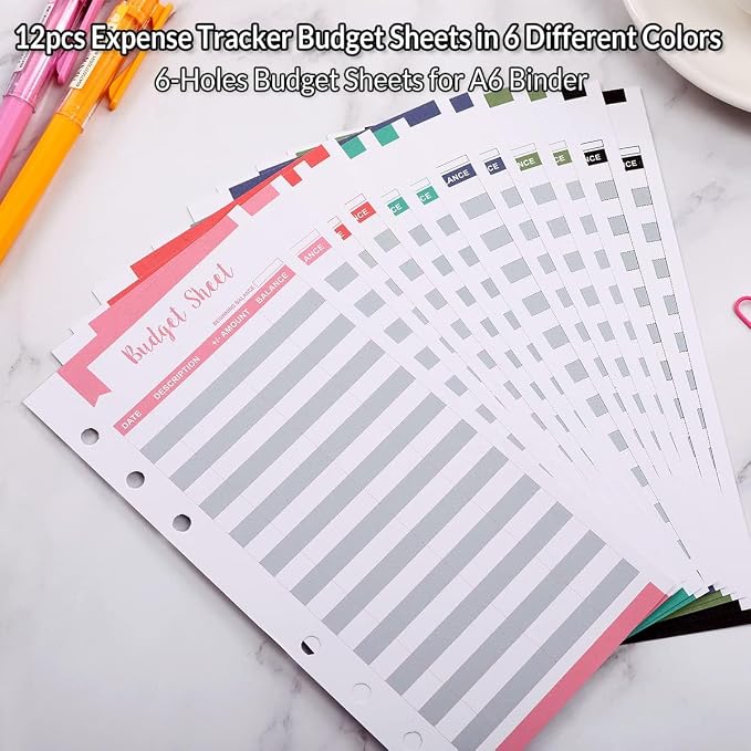 SKYDUE Budget Binder, Money Saving Binder - Image 6
