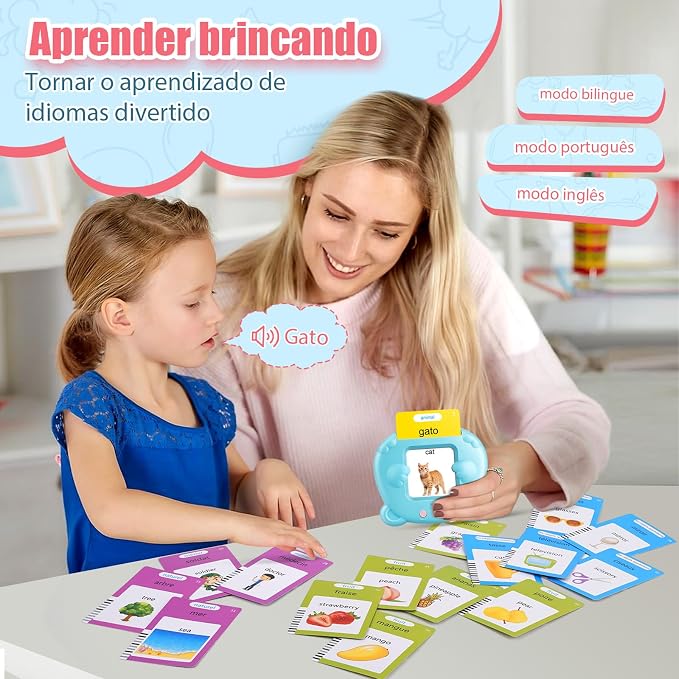 Portuguese & English Talking Flash Cards - Image 3