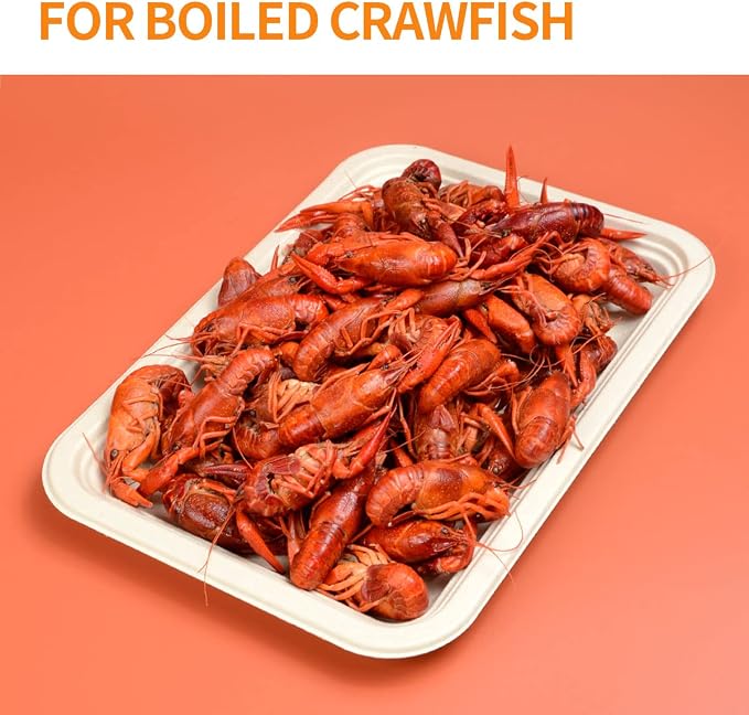 Celel 14 inch Disposable Food Trays 50 Pack - Image 5