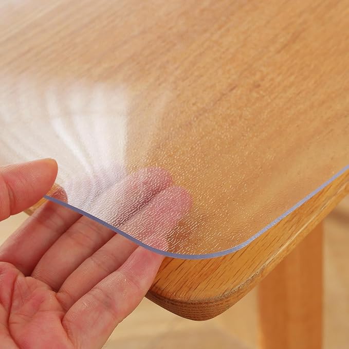OstepDecor Frosted Clear Table Cover Protector 20 x 40 Inch, 1.5mm Thick - Image 8