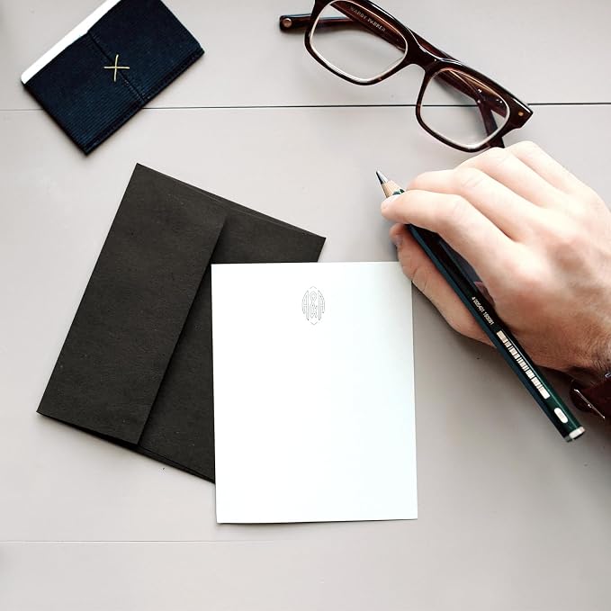 100 Pack Black A2 Envelopes Self Seal, Goefun 120 GSM Printable 4.375 x 5.75 - Image 7